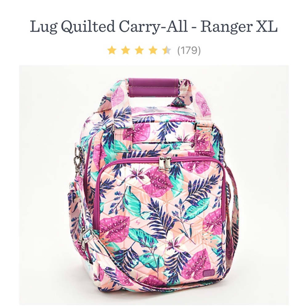 NWT Lug Quilted Carry All Ranger XL